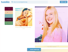 Tablet Screenshot of enchantingellefanning.tumblr.com