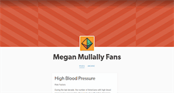 Desktop Screenshot of meganmullallyfans.tumblr.com