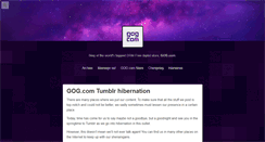 Desktop Screenshot of gogcom.tumblr.com