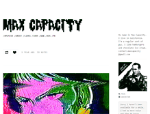 Tablet Screenshot of maxcapacity.tumblr.com