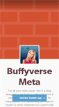 Mobile Screenshot of buffymeta.tumblr.com