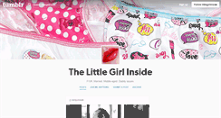 Desktop Screenshot of littlegirlinside.tumblr.com