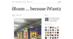 Desktop Screenshot of iroam.tumblr.com