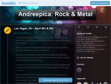 Tablet Screenshot of andreepica.tumblr.com