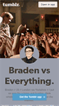 Mobile Screenshot of bradenf.tumblr.com