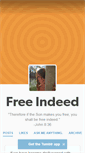 Mobile Screenshot of iamfreeindeed.tumblr.com