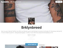 Tablet Screenshot of brklynbreed.tumblr.com