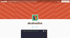 Desktop Screenshot of alcatrazfox.tumblr.com