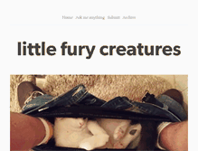 Tablet Screenshot of littlefurycreatures.tumblr.com