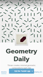 Mobile Screenshot of geometrydaily.tumblr.com