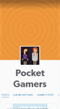 Mobile Screenshot of pocketgamers.tumblr.com