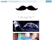 Tablet Screenshot of mustachepotter.tumblr.com