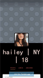 Mobile Screenshot of haileyellenn.tumblr.com