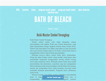 Tablet Screenshot of bathofbleach.tumblr.com