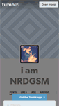 Mobile Screenshot of iamnrdgsm.tumblr.com