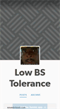 Mobile Screenshot of lowbstolerance.tumblr.com