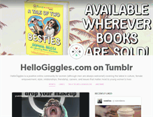 Tablet Screenshot of hellogiggles.tumblr.com