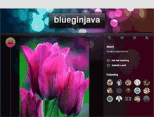 Tablet Screenshot of blueginjava.tumblr.com