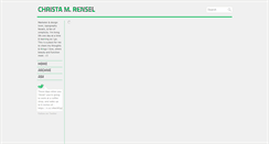 Desktop Screenshot of christamr.tumblr.com