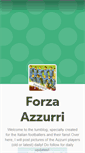 Mobile Screenshot of forza-azzurri.tumblr.com