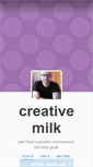 Mobile Screenshot of creativemilk.tumblr.com