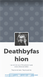 Mobile Screenshot of death-by-fashion.tumblr.com