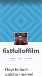 Mobile Screenshot of fistfulloffilm.tumblr.com