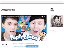 Tablet Screenshot of amazingphil.tumblr.com