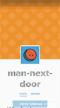 Mobile Screenshot of man-next-door.tumblr.com