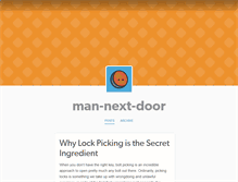 Tablet Screenshot of man-next-door.tumblr.com