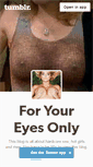 Mobile Screenshot of 4youreyesonly.tumblr.com