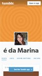 Mobile Screenshot of edamarina.tumblr.com