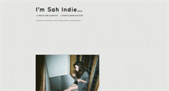 Desktop Screenshot of im-sah-indie.tumblr.com