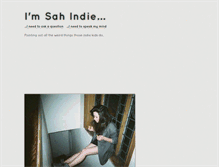 Tablet Screenshot of im-sah-indie.tumblr.com