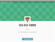 Tablet Screenshot of 03-03-1989.tumblr.com