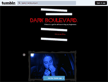 Tablet Screenshot of darkboulevard.tumblr.com