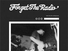 Tablet Screenshot of forgettheradio.tumblr.com