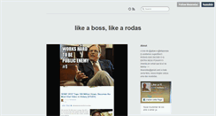 Desktop Screenshot of likearodas.tumblr.com