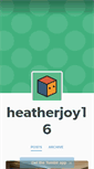 Mobile Screenshot of heatherjoy16.tumblr.com