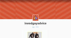 Desktop Screenshot of ineedgayadvice.tumblr.com