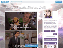 Tablet Screenshot of cuteasapeach.tumblr.com