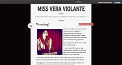 Desktop Screenshot of msveraviolante.tumblr.com