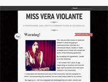 Tablet Screenshot of msveraviolante.tumblr.com