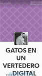 Mobile Screenshot of gatosenunvertedero.tumblr.com