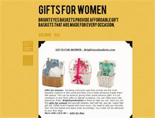 Tablet Screenshot of best-gifts-for-women.tumblr.com