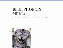 Tablet Screenshot of bluephoenixmedia.tumblr.com