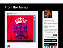 Tablet Screenshot of fromtheannex.tumblr.com