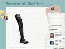 Tablet Screenshot of horrorsoffashion.tumblr.com