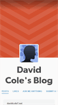 Mobile Screenshot of davidcole1981.tumblr.com