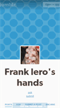 Mobile Screenshot of frankieroshands.tumblr.com